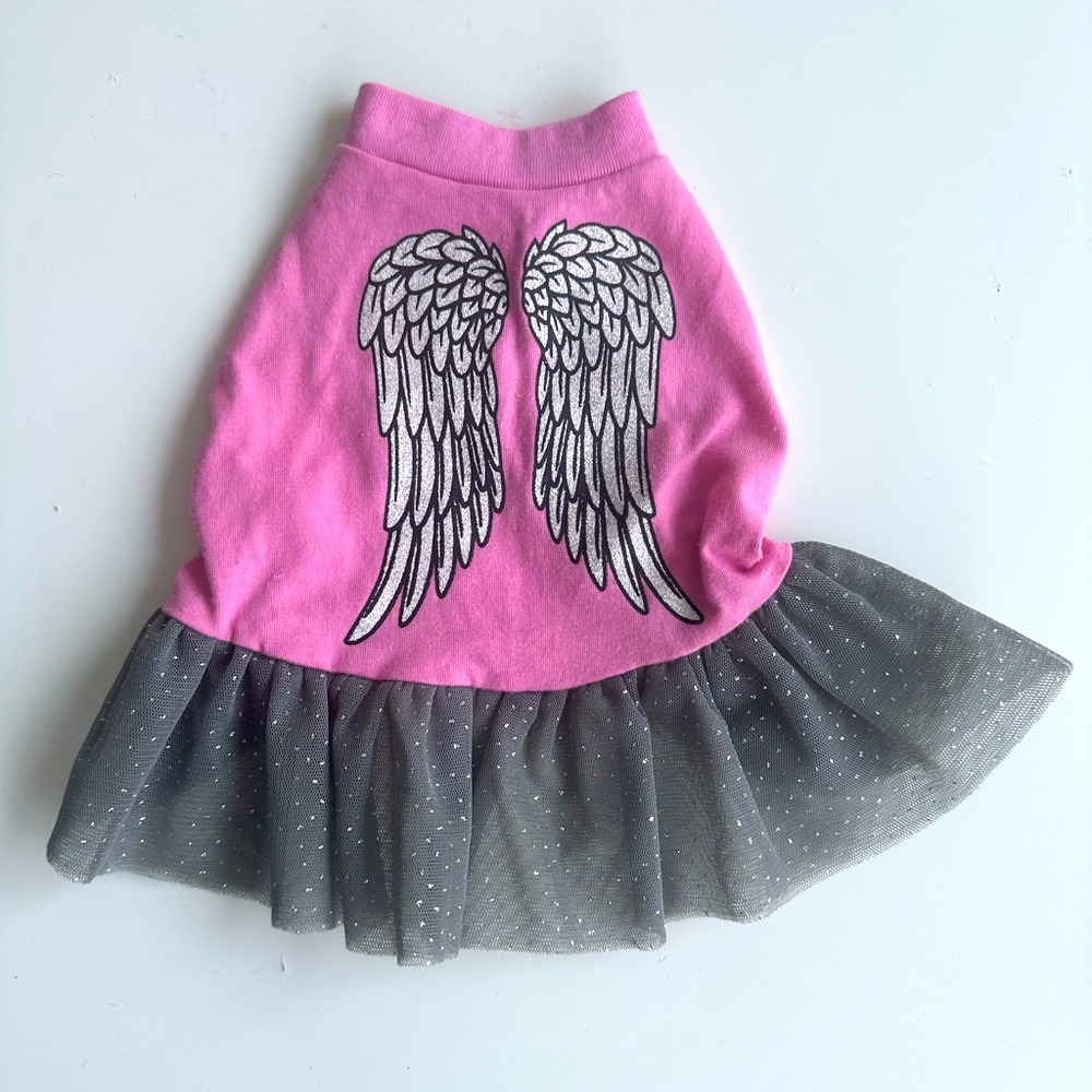 Set the f 2: Pink Tutu Dress for Small Dog